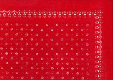 Nickituch Kleine Blume/Herz, 53 x 53 cm