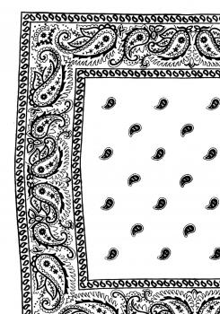 Nickituch Paisley KK, 53 x 53 cm