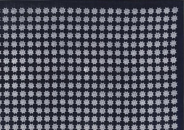 Nickituch Kleines Steuerrad, 53 x 53 cm