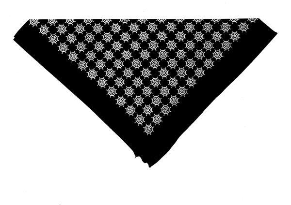 Nickituch Kleines Steuerrad, 53 x 53 cm