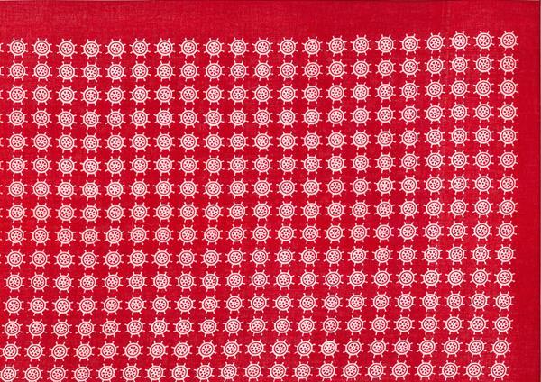Nickituch Kleines Steuerrad, 53 x 53 cm